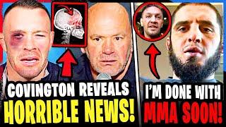 Colby Covington REVEALS SAD NEWS! Islam Makhachev RETIRING soon! Conor McGregor FIRES BACK at FANS!