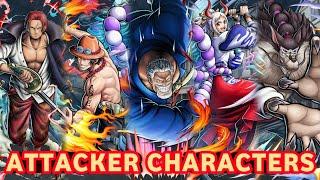 ATTACKER CHARACTERS GAMEPLAY | ONE PIECE BOUNTY RUSH