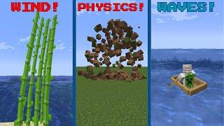 The Minecraft Physics Mod Is SO SATISFYING!