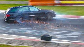 NÜRBURGRING 2023 FAIL & WIN! LUCKIEST DRIVERS, Accidents Compilation Nordschleife Touristenfahrten