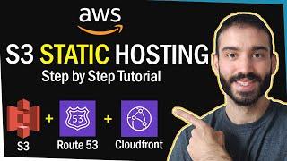 React App on AWS S3 with Static Hosting + Cloudfront | Practical AWS Projects #1