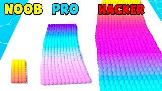 NOOB vs PRO vs HACKER - Canvas Run