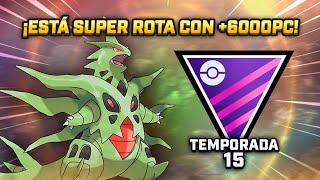 ¡MEGA TYRANITAR DESTROZANDO TODO A SU PASO en LIGA MASTER con MEGAS GO BATTLE LEAGUE! PVP POKEMON GO