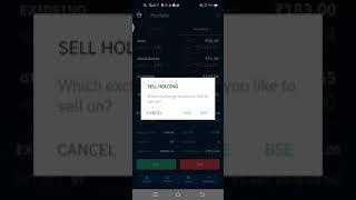 How to sell a stock in upstox | live trading | tutorial in malayalam