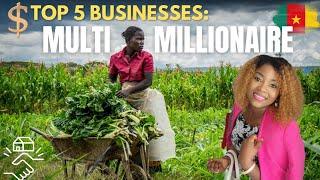 5 Businesses You Can Invest in to Make You a MULTI-MILLIONAIRE in Africa | Cameroon VLOG