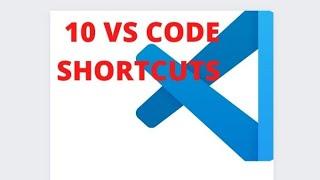 10 VS Code shortcuts in just 1 minute. #shorts