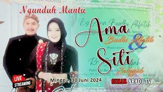  LIVE  CS. ARION MUSIC  //  SINAR ABADI TV // WEDDING AMA & SITI // 30 JUNI 2024