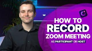 How to Record Zoom Meeting Without Host Permission