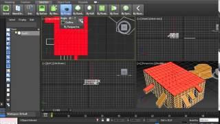 3DS max, graphite modeling tools,  Selection By Perspectiva