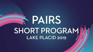 Gabrielle Levesque / Pier-Alexandre Hudon (CAN)| Pairs Short Program | Lake Placid 2019