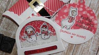 Lawn Fawn | Christmas Tags & Pillow Box