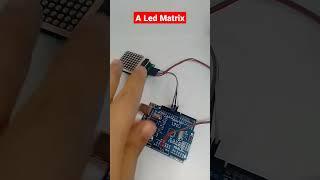 Write your name on a Led Matrix with Arduino