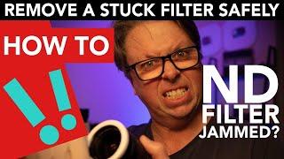 HOW TO SAFELY - 3 Ways to Remove a Jammed or Stuck Lens Filter