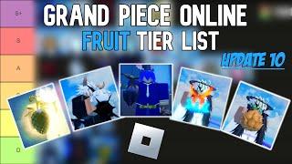 Grand Piece Online Fruit Tier List | Roblox Tier Lists