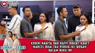 KEREN! NAGITA DAN RAFFI DIBUAT KAGET MARCEL BISA TAU PERSIS ISI TULISAN DALAM BUKU INI - RUMAH SELEB