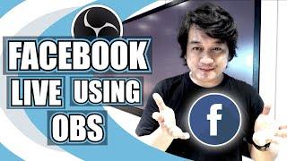 How to STREAM on FACEBOOK using OBS