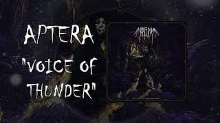 Aptera - Voice of Thunder (Visualizer Video) | Ripple Music - 2022