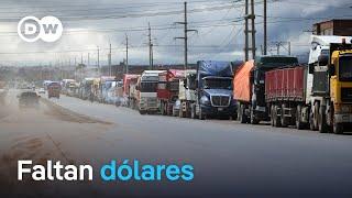 La falta de carburantes se agudiza en Bolivia