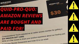 Amazon sellers bribe customers for good reviews; Amazon does nothing