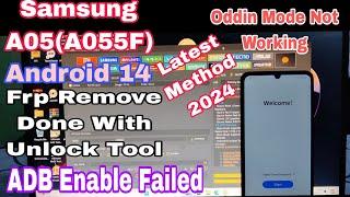 Samsung A05 (A055F) ll Frp Remove Done With Unlock Tool ll How To Remove Samsung A05 Google Account