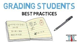 Grading Students: Best Practices for Assigning Grades