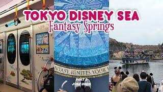 Japan Vlog: Tokyo Disney Sea (Fantasy Springs Show) | Last day in Yokosuka