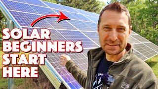 Want To DIY Solar For Your Home? Start HERE!