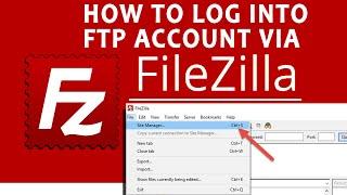 How to login FTP account created via cPanel in FileZilla?