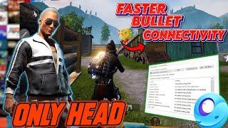 GAMELOOP FASTEST BULLET CONNECTIVITY SETTINGS FOR PUBG MOBILE 3.5 UPDATE #pubgmobile #gameloop #BGMI