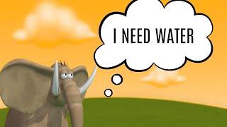 The Thirsty Elephant and Heatwave | Gazoon | Funny Animals For Kids