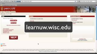 OLD - Getting Started with Learn@UW: Preparation and First Steps