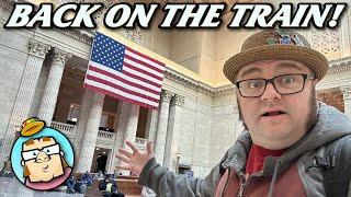 Taking the Texas Eagle Train From Chicago, IL to San Antonio, TX - Boarding at Union Station