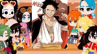  Mugiwaras Reagindo || One Piece || Gacha