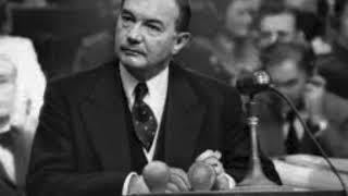 Nuremberg Trial Day 160 (1946) Albert Speer Cross Robert H. Jackson