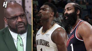 SHAQ & TNT crew reacts to Clippers vs Pelicans Highlights - March 11, 2025