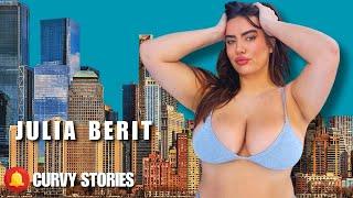 Julia Berit  plus size wiki-curvy model bio & Try on haul-Body Positive