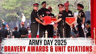 Army Day 2025 Bravery Awards & Unit Citations By Indian Army Chief Gen Upendra Dwivedi At Pune