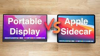 Apple Sidecar VS Portable Display!