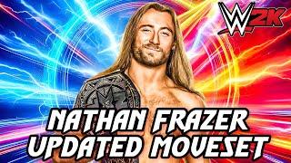 WWE 2K24 | Nathan Frazer Updated Moveset + Realistic Base Superstar Settings