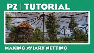 Planet Zoo: How make netting for an aviary of ANY shape!