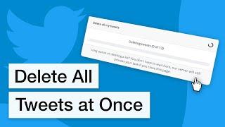 How to Delete All Tweets at Once (2022)