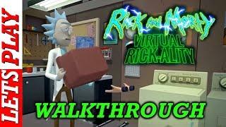 Rick And Morty Virtual Rickality PSVR Walkthrough + Gameplay