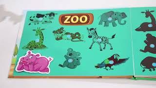 Quiet Book for Toddlers, Montessori Interactive Toys Busy Book for Kids Develop Learning Skills