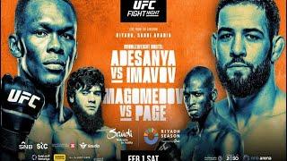 Adesanya vs Imanov | FULL FIGHT | UFC 311 #ufc #mma #espn