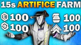 Best High Stat ARTIFICE Farm for Triple 100 Stats - Destiny 2