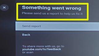 Fix Youtube Something Went Wrong Problem in Smart TV | Check your microphone settings Try again
