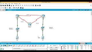 OSPF Routing Protocol using Cisco Packet Tracer