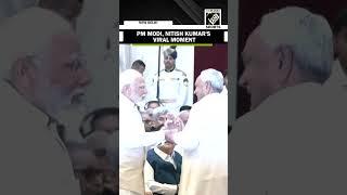 Video of PM Modi greeting Bihar CM Nitish Kumar at Bharat Ratna Felicitation Programme goes viral