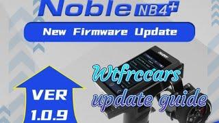 Flysky NB4+ Firmware v1.0.9 update guide.