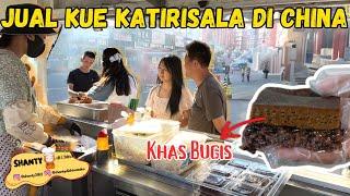 JUAL KUE KATIRISALA KHAS BUGIS DI CHINA, PADUAN GULA MERAH YANG MANIS DAN KETAN HITAMNYA MANTAP!